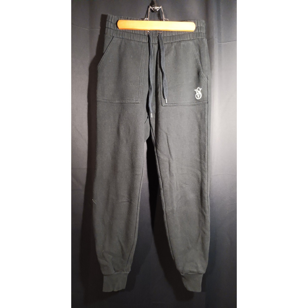 Victoria’s Secret On Point Joggers Women’s XS Black Drawstring Elastic Waist - Picture 1 of 4